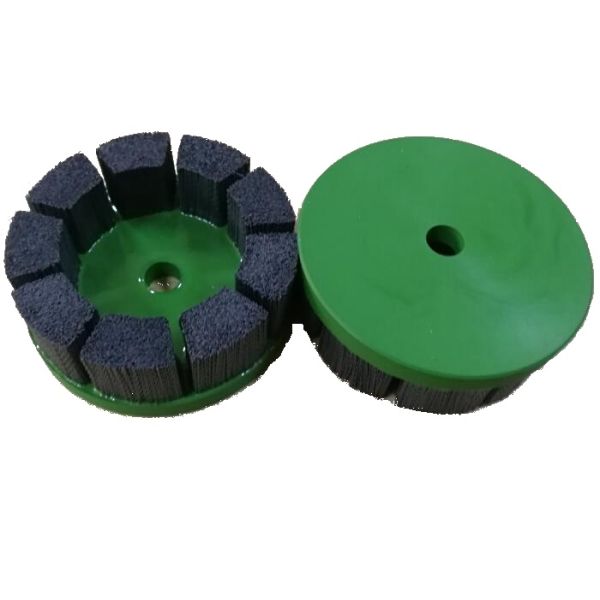 Maximum Fill Density Turbo Line 150mm Silicon Carbide Disc Deburring Brushes