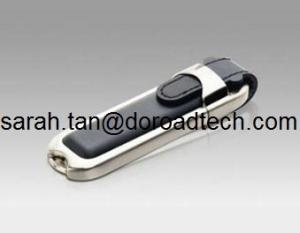 Quality High Speed USB3.0 Leather USB Pen Drive with Free LOGO Printing for sale