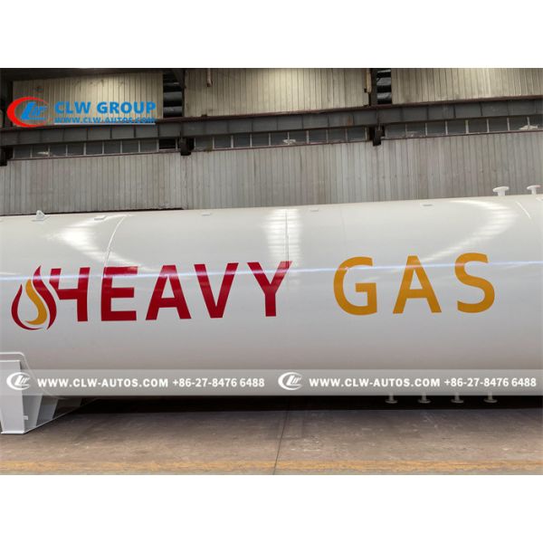 ASME 60m3 30MT LPG Pressure Vessel For Gas Storage Station