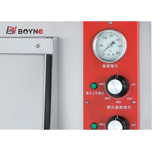 Stainless Steel High Temperature Commercial Single Deck electric Pizza Oven With