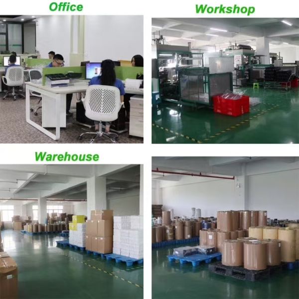 Customized 36 cavity vacuum formed plastic PET macaron container with transparent lid