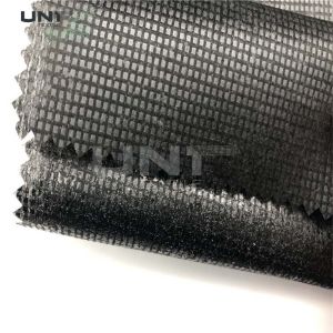 Double Dot Hot Rolling Adhesive Interlining For Leather Coat