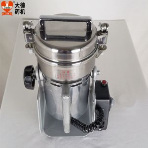 Quality 110V 220V Medicinal Herb Grinder Machine With Stainless Steel Base for sale
