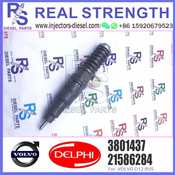 High Performance Common Rail Fuel Injector BEBE4C13001 3801437 for D12 BUS