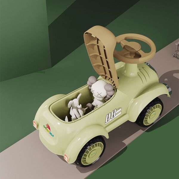 Basic Seat Type Car Style Kids Handcart for Boys Girls Customized Toddler Ride On Toy