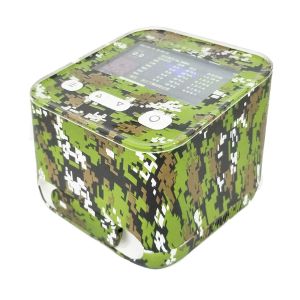 Military microfluidic POCT analyzer with test chips