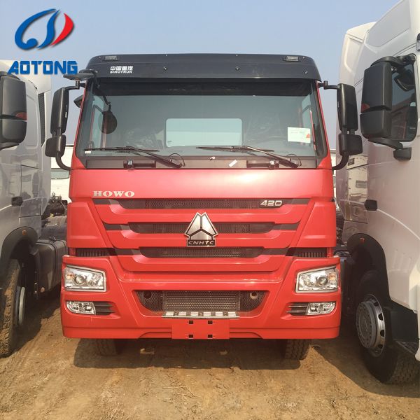 Logistics Transportation 6x4 Driving Type Dump Truck Tractor Truck Head with 371HP