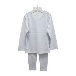 Four Seasons Breathable 100% Cotton Kid Sleepwear Set OEM service