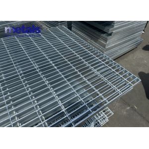 Hot Dip Galvanized Steel Bar Grating High Strength Firm Structure