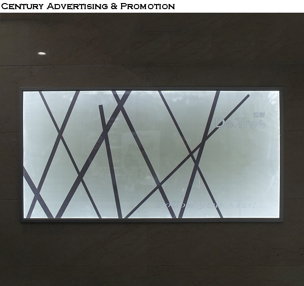 Buy 40mm double side wallmount advertising led light box at wholesale prices