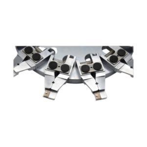 Rotary Disc Clamping Display Set With Discs, Black Bean Clamp And Holder