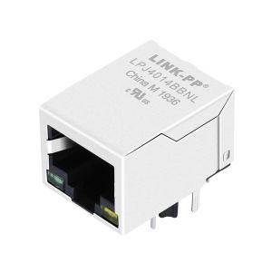 LU1S041CM-43 LF ,Rj45 LPJ4014BBNL 10/100 BASE-TX MAGNETICS CONNECTOR