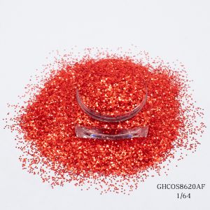 OEM Chameleon Pigmented Ultra Fine Cosmetic Glitter Red For Eyeshadow
