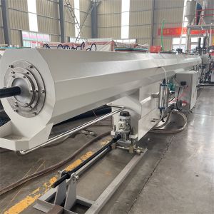 5kw-100kw PLC Control Automatic Plastic Pipe Extrusion Line