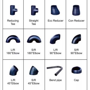 Pipe Fittings 90 Degree Stainless Steel Elbow 4inch Sch40 Long Radius Elbow