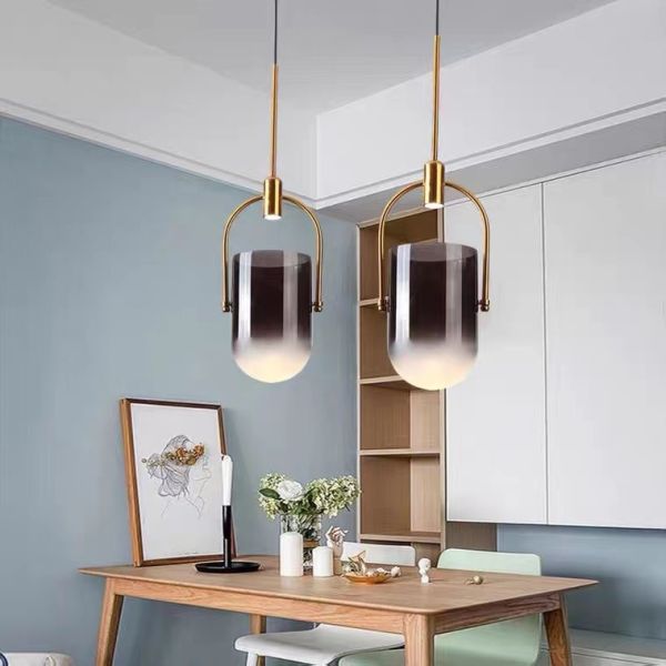 Modern Modern Brass Small Cheap Glass Pendant Lamp