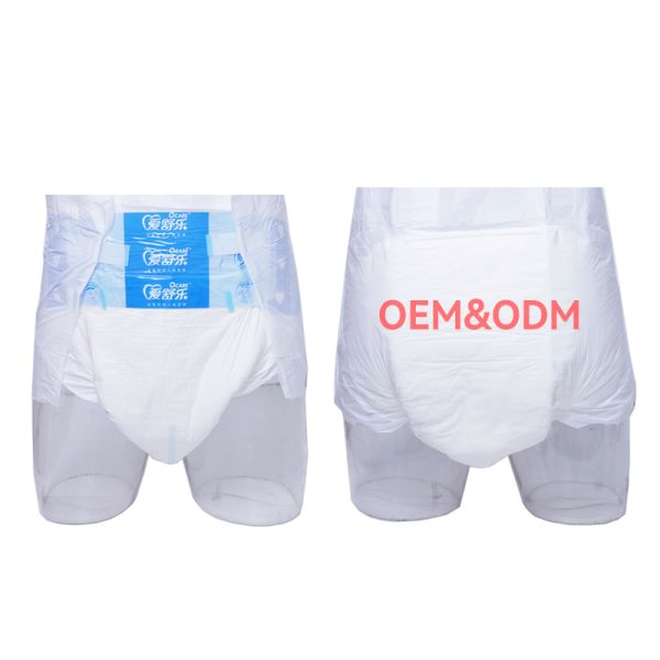 OEM Custom Elderly Women and Men Disposable Adult Diapers
