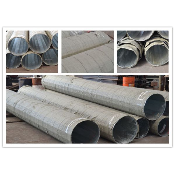 Single Circuit Electric Power Pole For Distribution Line Project 2