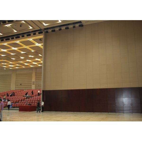 Sound Proof Display Panels For Exhibitions Movable Wall Heavy Track Loading