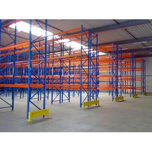 China 4 Layers Warehouse Shelving Units Shelf Racks 7000mm High Corrosion Protection on sale