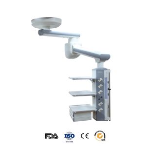Patient Emergency Room Medical Gas Pendant With Double Ceiling Arm Load