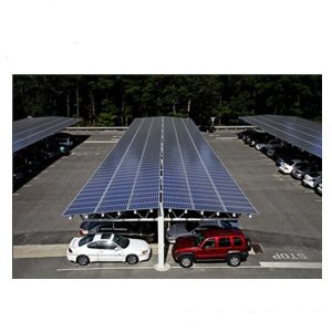 10KW 30KW Carport Solar Systems 1.4KN/M2 Max. Snow Load Hot Galvanized Steel