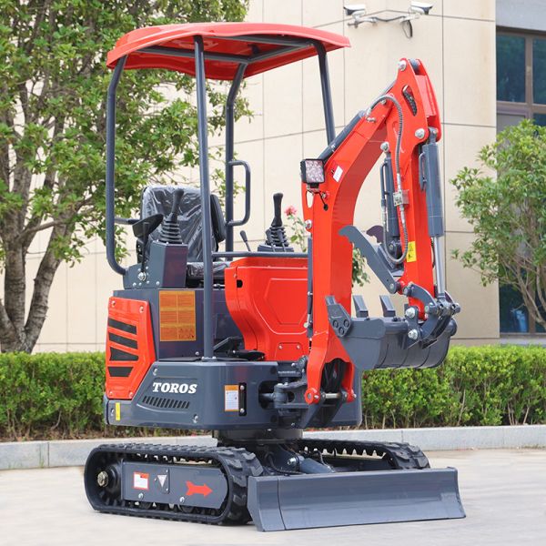 Buy CE Certified Small Tracked Excavator 1200kg Mini Excavation Equipment at wholesale prices
