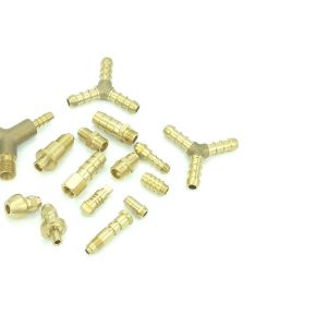CNC Machining of Connection Copper Part Fittings with Customized Specifications