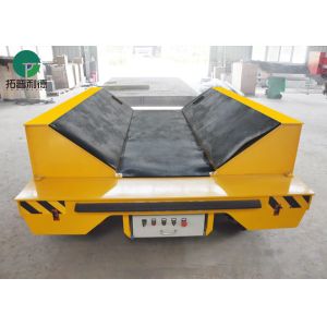 Construction Site 25t Transfer Steel Coil Handling Rail Dolly
