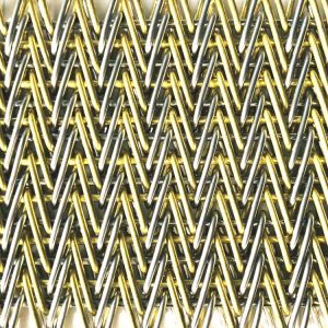 36m Electroplated Spiral Wire Mesh 8.9kgs/m2 With Core Components