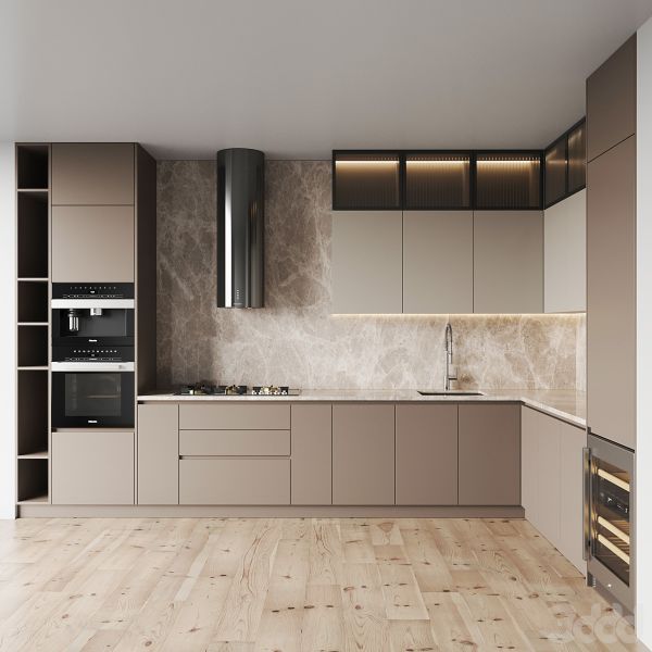 Buy Luxury Modern Design Custom kitchen Cabinet With Accessories at wholesale prices
