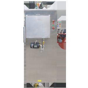 3 Phase Gas Fired Steam Boiler 100kg/H Vertical Style Industrial OEM ODM