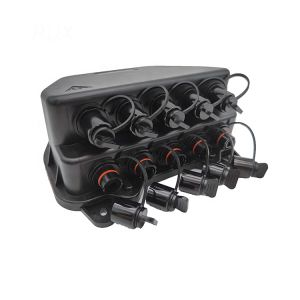 10 Ports Fiber Optic Terminal Box with ABS+PC Material and OptiTap Mini SC