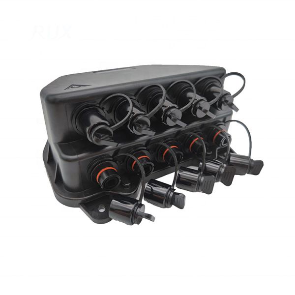 10 Ports Fiber Optic Terminal Box with ABS+PC Material and OptiTap Mini SC