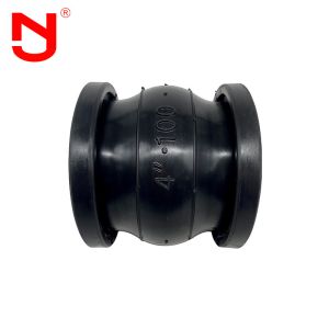 DN100 Single Sphere Rubber Expansion Bellows Joint Flexible Connector