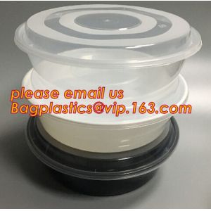 Promotional custom disposable plastic fast food bowls, plastic serving bowl,