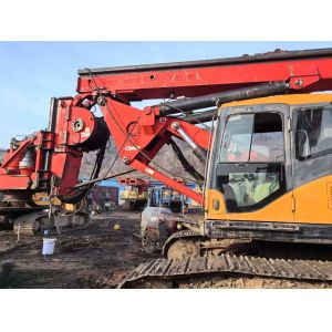 Crawler Mounted Enclosed Cab Piling Rig SR150C pharmaceutical milling machine