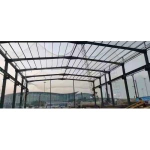 Quality Q235 H Steel Frame Construction With Sandwich Panel Roof for sale