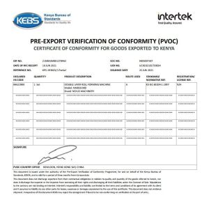 Cangzhou Nexus Machinery Co., Ltd. Certifications