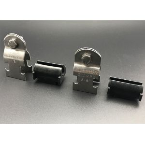 Quality HDG Strut Clamps Custom 3/8'' Unistrut Cushion Pipe Clmap for sale