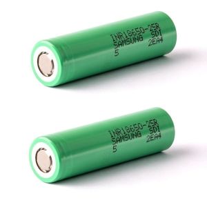 3.7V 2500mah 25r Lithium 18650 Rechargeable Battery Cells