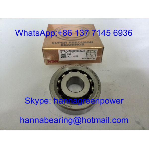 15TAC47BSUC10PN7B / 15TAC47CSUHPN7C Angular Contact Thrust Ball Bearing for