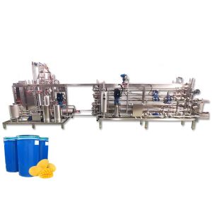Professional UHT Sterilizer Machine Safety Mango Juice Sterilizing Equipment