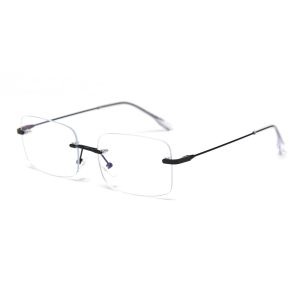 Frameless Rimless Plain Lens Glasses Spectacle Frame Eyeglasses BSCI
