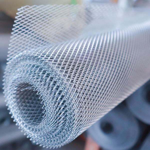 Buy Micro Small Hole Galvanized Expanded Metal Mesh Rolls Punching Process at wholesale prices
