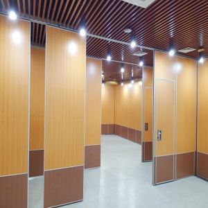 Quality 85MM Aluminum Frame Sound Proof Partitions Melamine Surface Movable Wall for sale