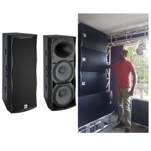 Quality 2 Way 1000w Full Range Speaker Box for sale