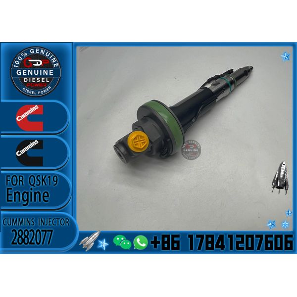 Construction Machinery Parts Fuel Injector 2867147 2882077 4955524 For QSK19 Diesel Engine