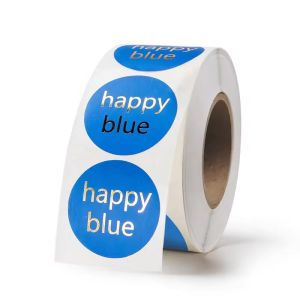 Glossy Matte Finish Waterproof Customized Label Sticker In Multiple Colors