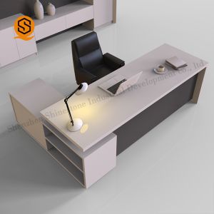 Inconspicuous Joins Solid Surface Office Furniture Executive Standing Desk